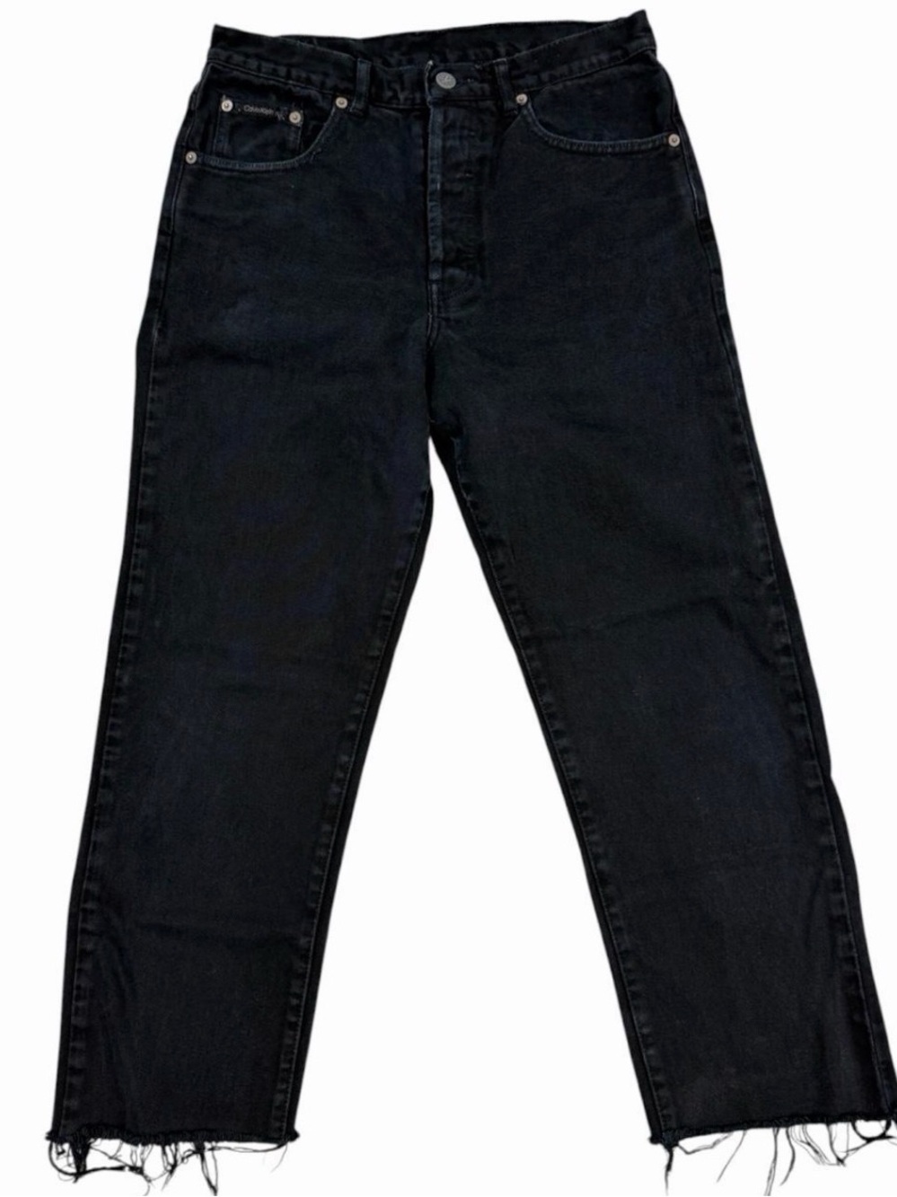 Vintage Calvin Klein Black Low Rider Denim Jeans